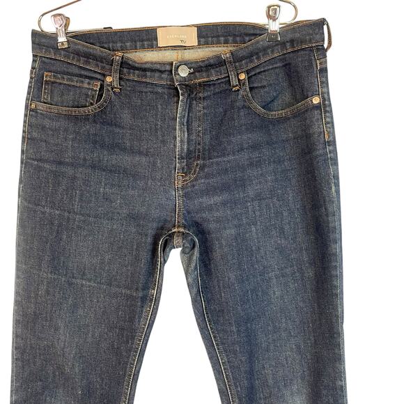 Everlane High Rise Skinny Jeans Dark Wash Plus Size 32R - Picture 2 of 5